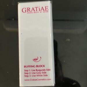 GRATIAE NAIL FILE AND BUFFING BLOCK - BRAND NEW - SEALED